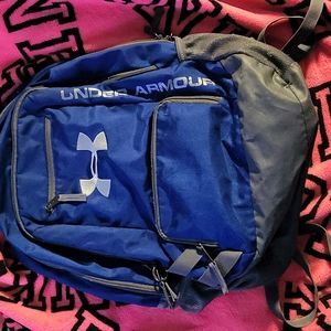 Under Armour blue backpack